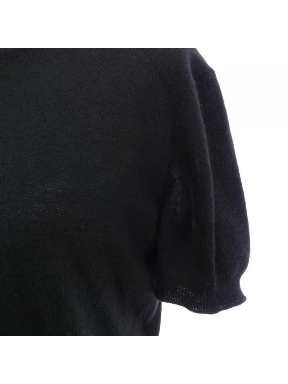 Chanel Knit Sweater Black